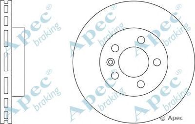 APEC BRAKING dsk2248 -  Тормозной диск